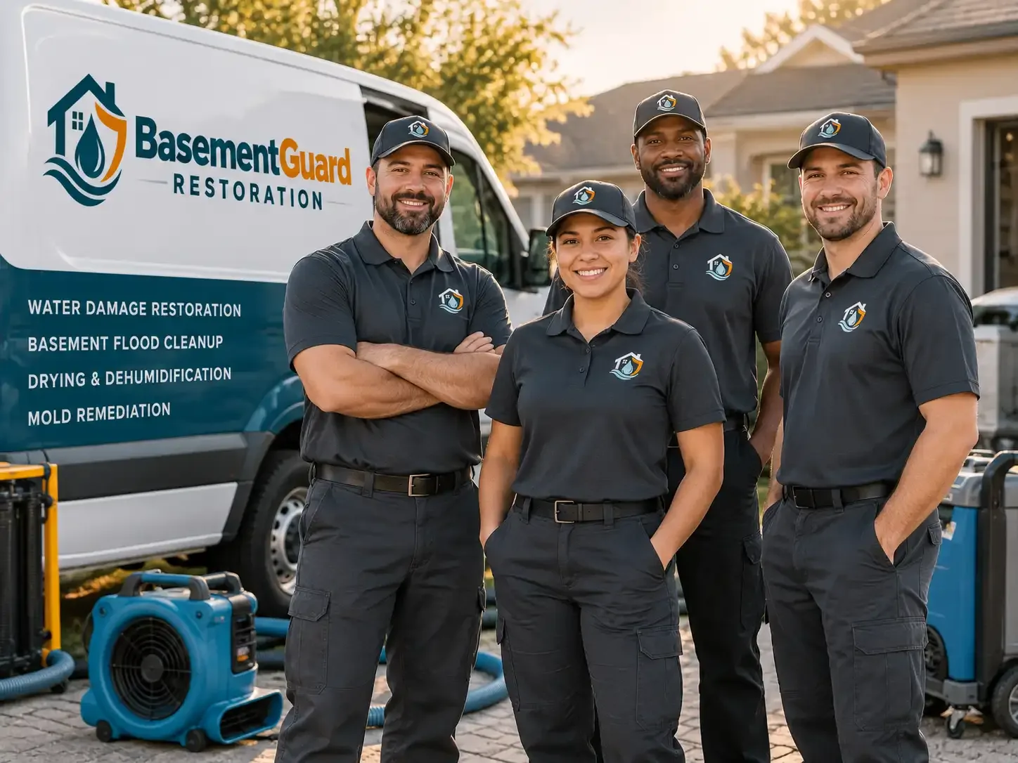 Basement Water Damage Restoration company in Oakley, MI